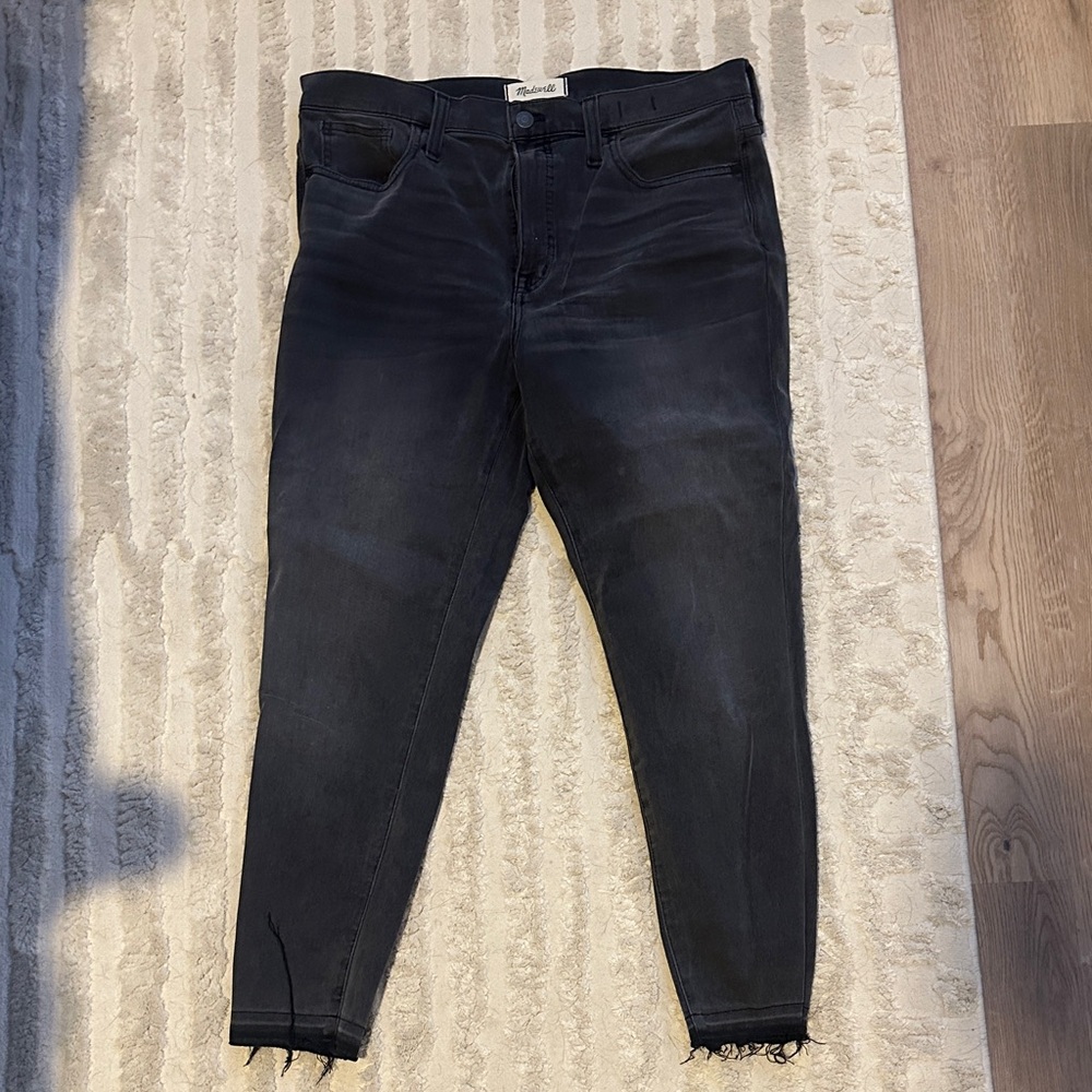 Madewell Women's Straight Leg Jeans - Black